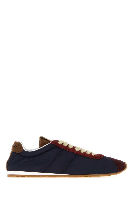 26FW 미우미우 플룸 블리치 스니커즈 5E114EFD005LQ0 F041L NAVY