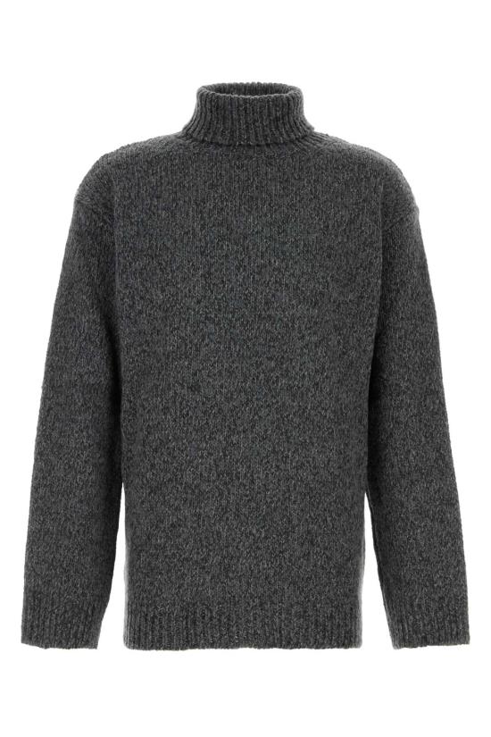 26FW 아워레가시 팝오버 터틀넥 슬럽 니트 M4263MA SLUTWIASHGREWOO GRAY