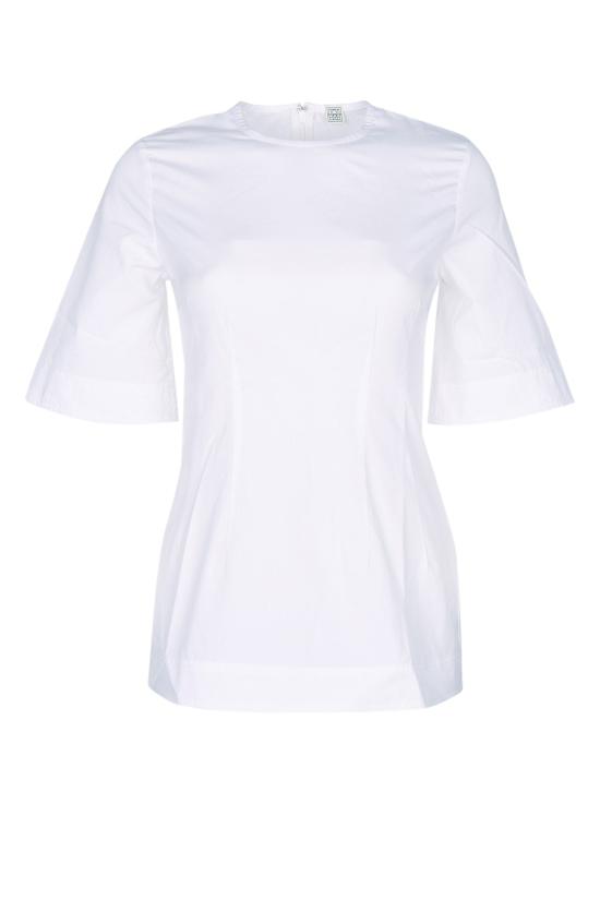 26FW 토템 블라우스 264WRT0809FB0226 047 WHITE