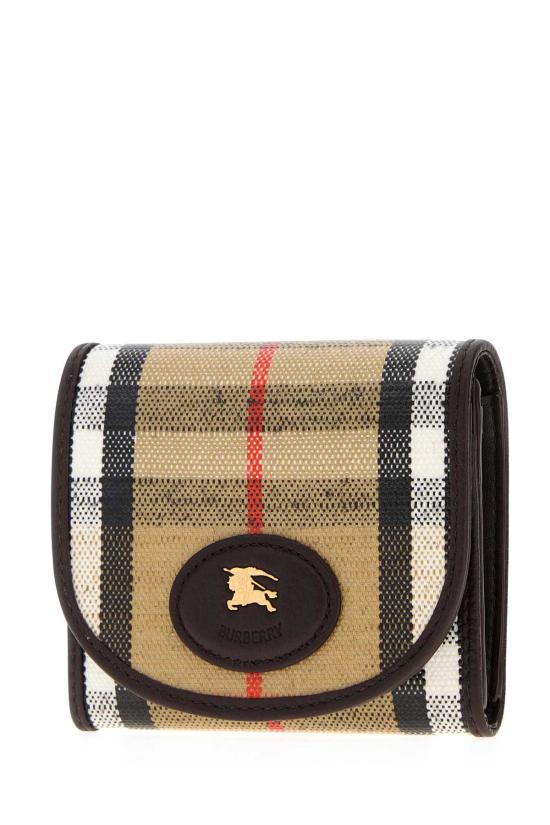 26FW 버버리 하이랜드 컴팩트 레더 월렛 8112281 B9368 MULTICOLOR - BURBERRY