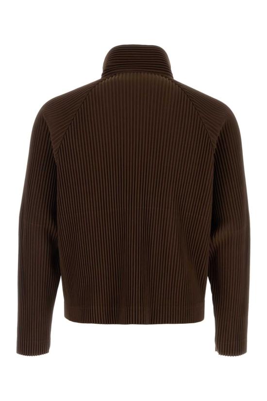 26FW 옴므 플리세 이세이 미야케 스웨터 HP68JC151 46 BROWN - HOMME PLISSE' ISSEY MIYAKE