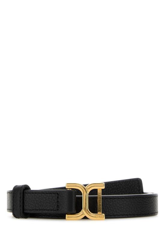 26FW 끌로에 벨트 CHC24SC050MAR 001 BLACK