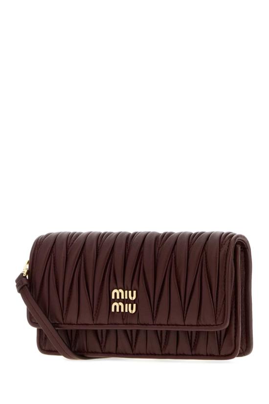 26FW 미우미우 크로스백 5NF465AFPP F0007 BURGUNDY - MIU MIU
