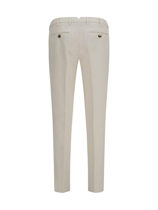 26FW 브루넬로 쿠치넬리 팬츠 M252DI1770 C6007 ENGLISH WHITE - BRUNELLO CUCINELLI
