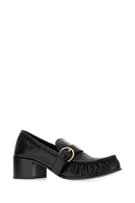 26FW 미우미우 빈티지 레더 버클 로퍼 5D740EF0455TZ F0002 BLACK - MIU MIU