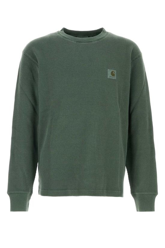 26FW 칼하트 WIP 롱슬리브 비스타 와플 티셔츠 I035304 3U0GD GREEN
