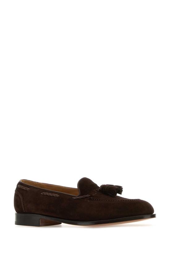 26FW 에드워드 그린 스니커즈 BELGRAVIA MINKSUEDE BROWN - EDWARD GREEN