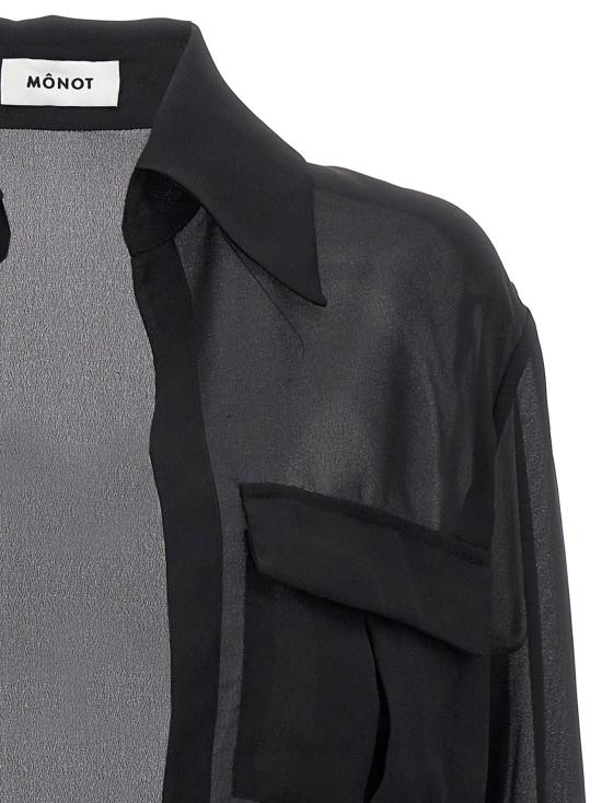  모놋 셔츠 LDSS23208BLACK - MONOT