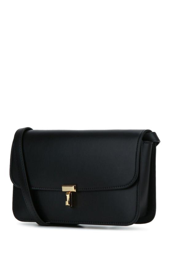 26FW 토템 크로스백 264WAL0140LE0206 001 BLACK - TOTEME