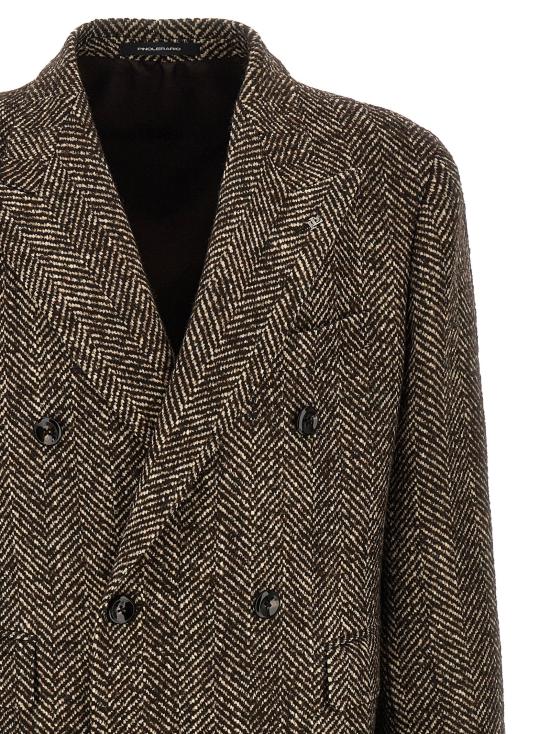  딸리아토레 코트 LDCLD10B340218M1160 BROWN - TAGLIATORE