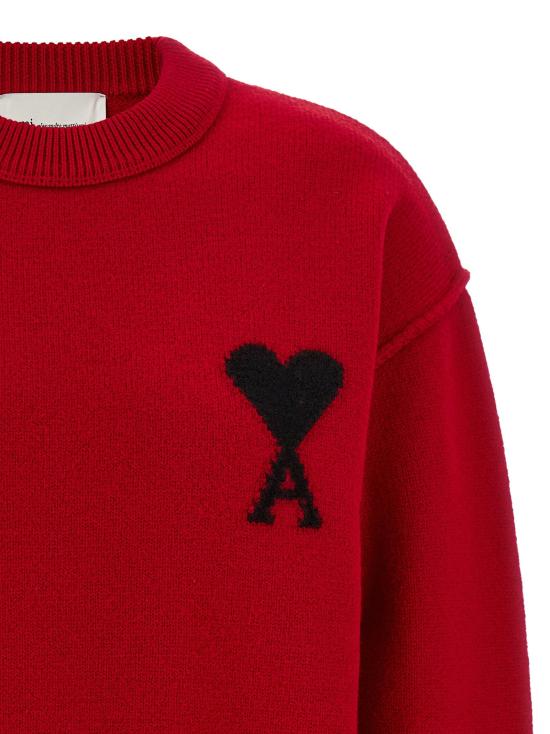  아미 스웨터 LDUKS838018A252 RED - AMI