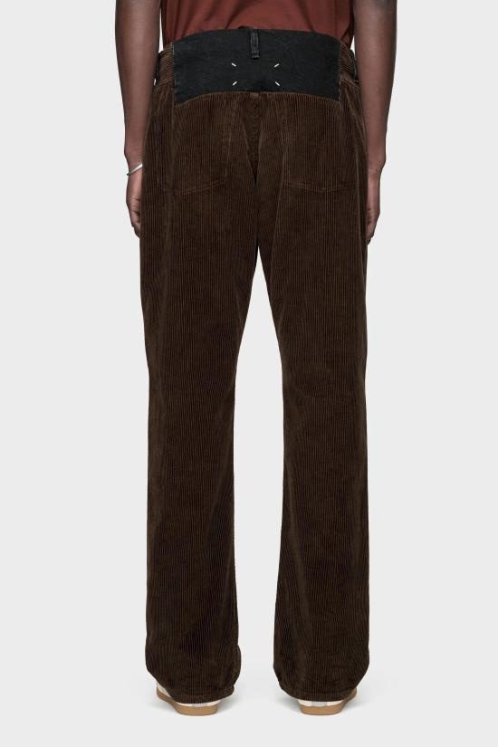  마르지엘라 팬츠 FW26H315 S50LA0247S54690 144 DarkBrown 31 - MAISON MARGIELA