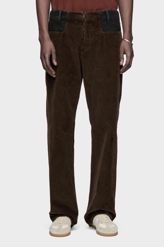  마르지엘라 팬츠 FW26H315 S50LA0247S54690 144 DarkBrown 31 - MAISON MARGIELA
