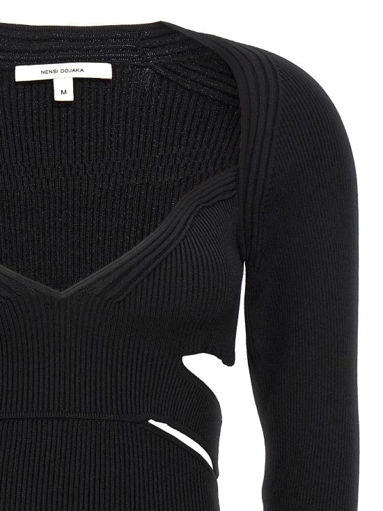  넨시 도자카 스웨터 LDNDAW23KT029BLACK - NENSI DOJAKA