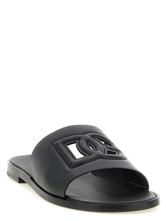  돌체앤가바나 샌들 LDA80397A036380999 BLACK - DOLCE & GABBANA