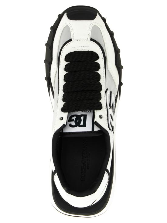26FW 돌체앤가바나 스니커즈 CS2384A08648B930 White Black - DOLCE & GABBANA