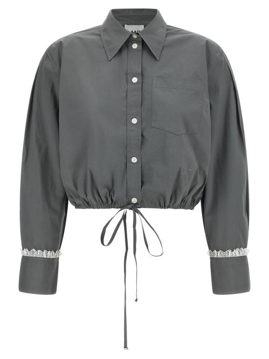  가니 셔츠 LDA1140028ZXH GRAY