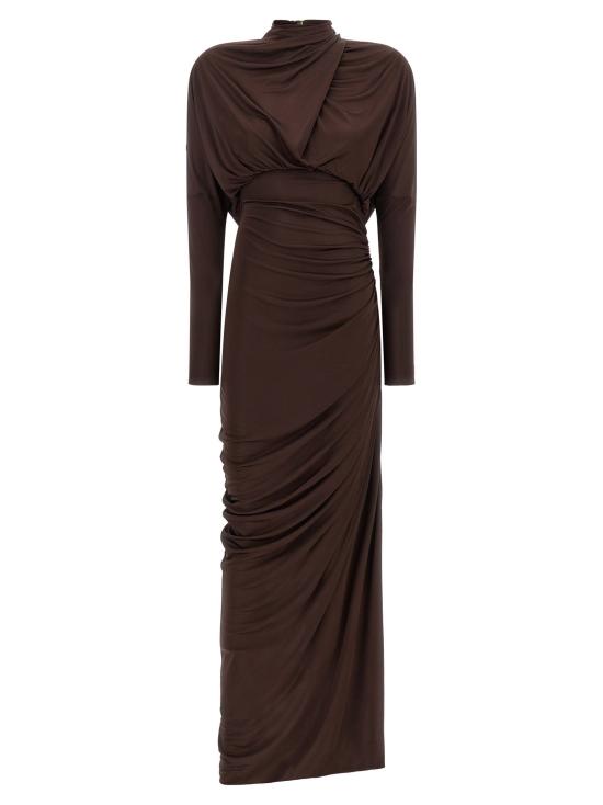  발망 원피스 LDDR0000000082A51 BROWN