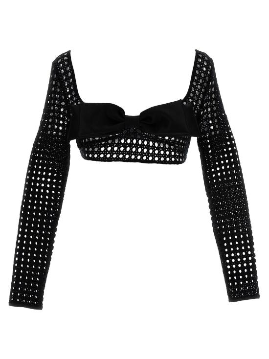  지암바티스타 발리 블라우스 LD23SSSVCM0M0238PEA9999 BLACK