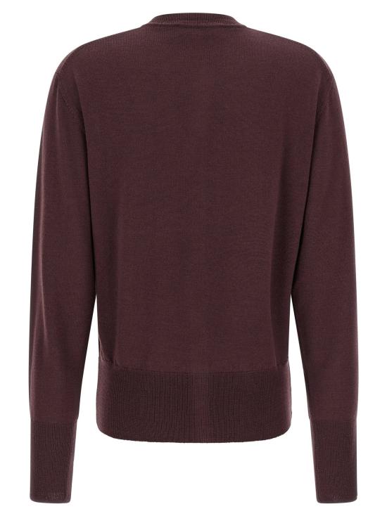  비비안웨스트우드 가디건 LD1803002PY005ED408 BURGUNDY - VIVIENNE WESTWOOD