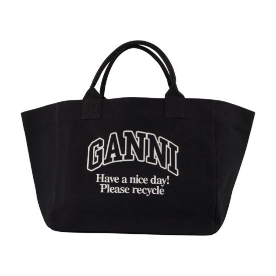 25FW 가니 토트백 GAN024310 BLACK