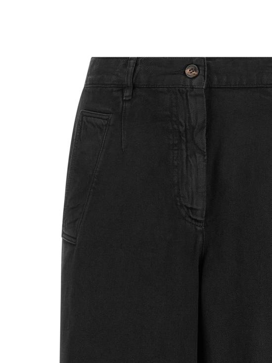  드리스 반 노튼 팬츠 LD2621309094405900 BLACK - DRIES VAN NOTEN