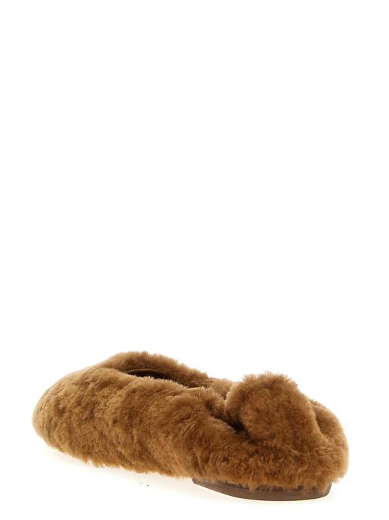  드리스 반 노튼 플랫 슈즈 LDWS2421378712 CAMEL - DRIES VAN NOTEN