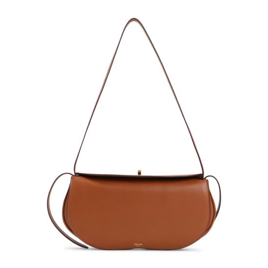 26FW 셀린느 리틀 핫 독 백 123542J80 04LU TAN - CELINE