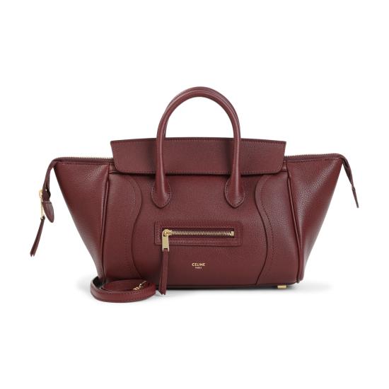 26FW 셀린느 리틀 러기지 백 L108J3056 28PO SYRAH - CELINE