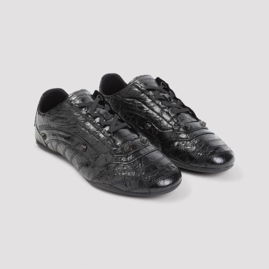 26FW 발렌시아가 시티 스니커즈 856694 WZENC 1080 BLACK BRASS - BALENCIAGA