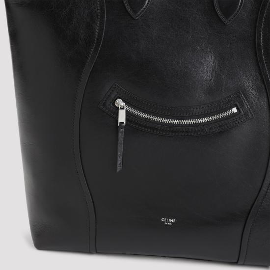 26FW 셀린느 버티컬 카바스 러기지 백 L102A3300 38SI BLACK - CELINE