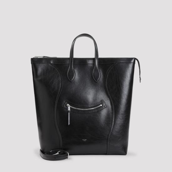 26FW 셀린느 버티컬 카바스 러기지 백 L102A3300 38SI BLACK