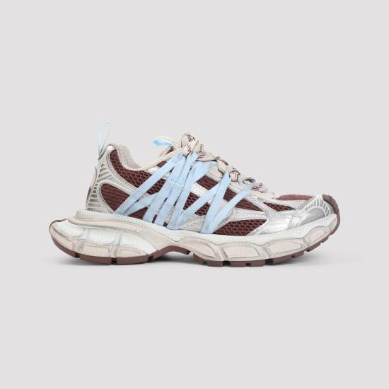 26FW 발렌시아가 3XL 인터레이스 스니커즈 863643 W3XTL 2940 BROWN BEIGE BLUE - BALENCIAGA