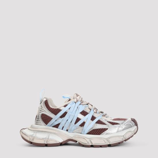 26FW 발렌시아가 3XL 인터레이스 스니커즈 863643 W3XTL 2940 BROWN BEIGE BLUE