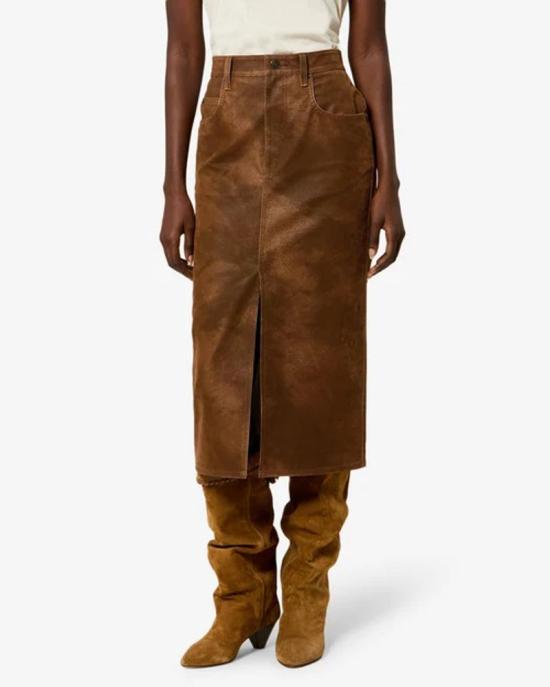 26FW 이자벨마랑에뚜왈 팬츠 MASTER ULT 010043 MARRON 36 BROWN - ISABEL MARANT ETOILE