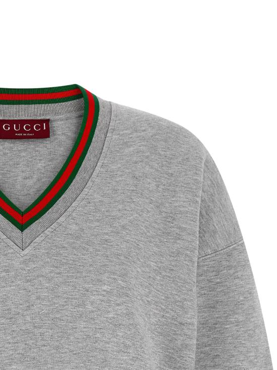  구찌 긴팔 티셔츠 LD847933XJHIR1160 GRAY - GUCCI