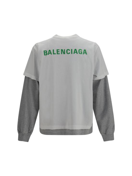 26FW 발렌시아가 반팔 티셔츠 871497TTVJ1 9163 WHITE - BALENCIAGA