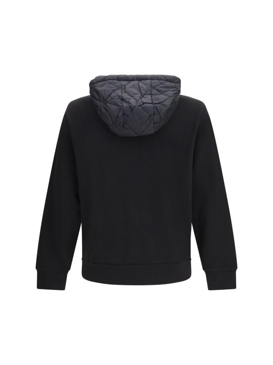 26FW 몽클레어 후드 티셔츠 L20918G0004389B3P 999 BLACK - MONCLER