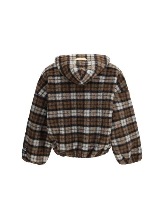 26FW 피디에프 후드 티셔츠 DFM55031TM018PX VRP003 BROWN - PDF