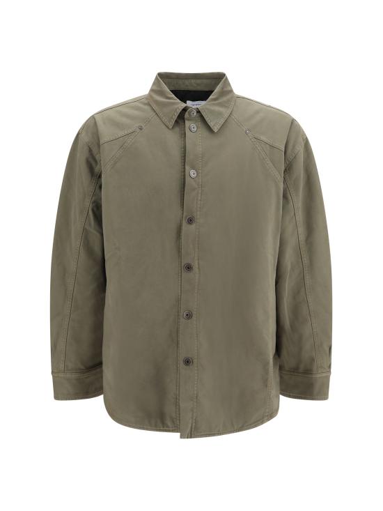 26FW 오프화이트 자켓 OMES01DF26FAB00130 312 GREEN