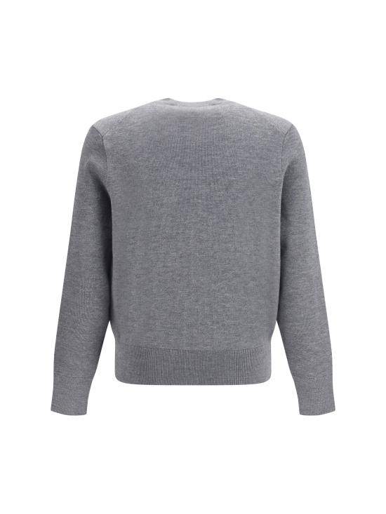 26FW 아미 ADC 크루넥 스웨터 HKS826001 A336 GREY - AMI