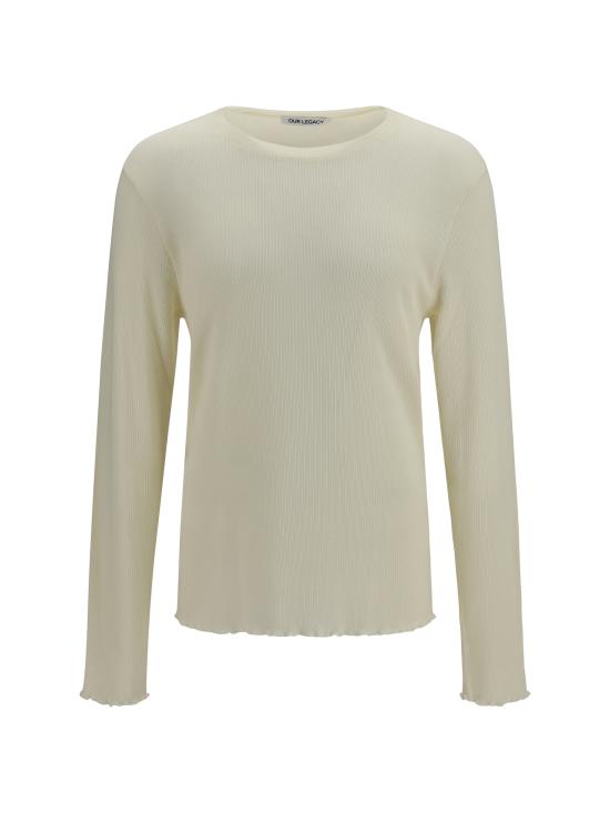 26FW 아워레가시 엘론게이티드 롱슬리브 M4266ECR CLOUDBONE CREAM