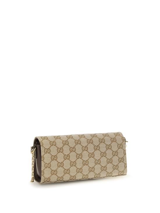 26FW 구찌 GG 마몽 카드 케이스 지갑 A006YUFAGH8 9651 BEIGE - GUCCI
