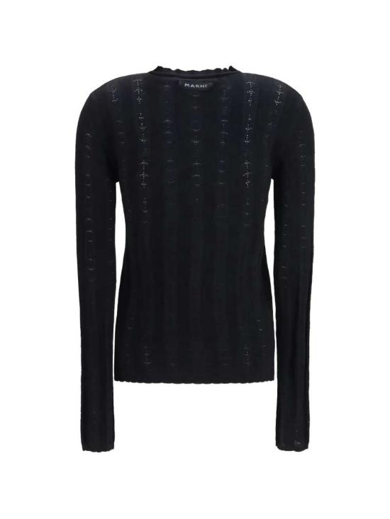 26FW 마르니 스웨터 CDMD0454Q0UFZ634 00N99 BLACK - MARNI