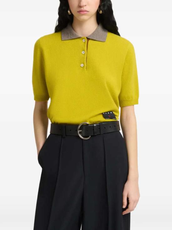 26FW 마르니 스웨터 POMD0068EQUFX331 MXV42 CITRONELLE - MARNI
