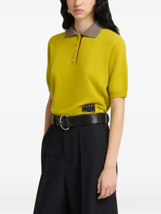 26FW 마르니 스웨터 POMD0068EQUFX331 MXV42 CITRONELLE - MARNI