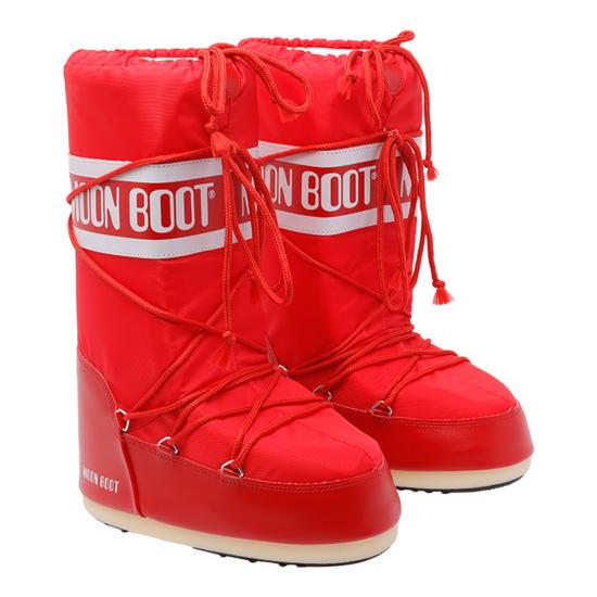 26FW 문부츠 아이콘 나일론 부츠 1400440 D001 RED - MOON BOOT