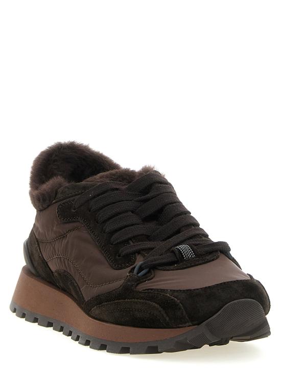  브루넬로 쿠치넬리 스니커즈 LDMZSFG3384C9795 BROWN - BRUNELLO CUCINELLI
