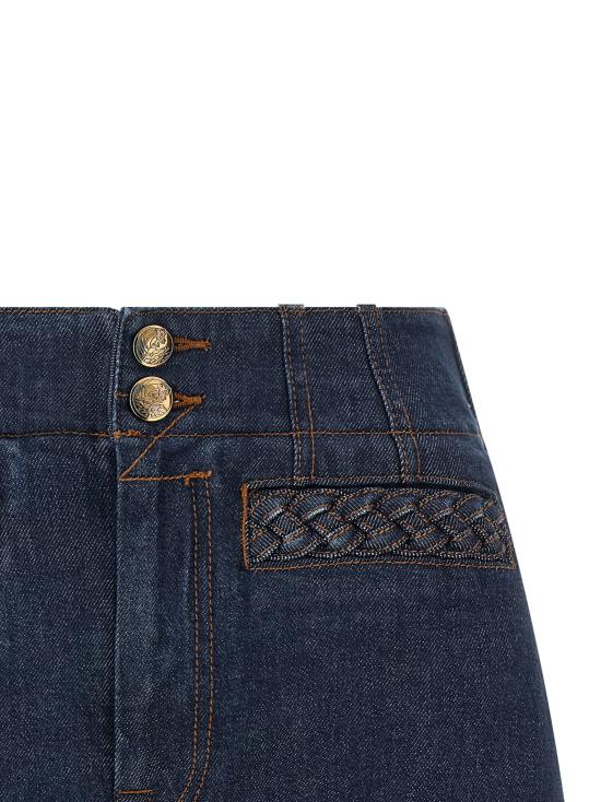  짐머만 데님 숏팬츠 LD6934ASS261INK INDIGO - ZIMMERMANN