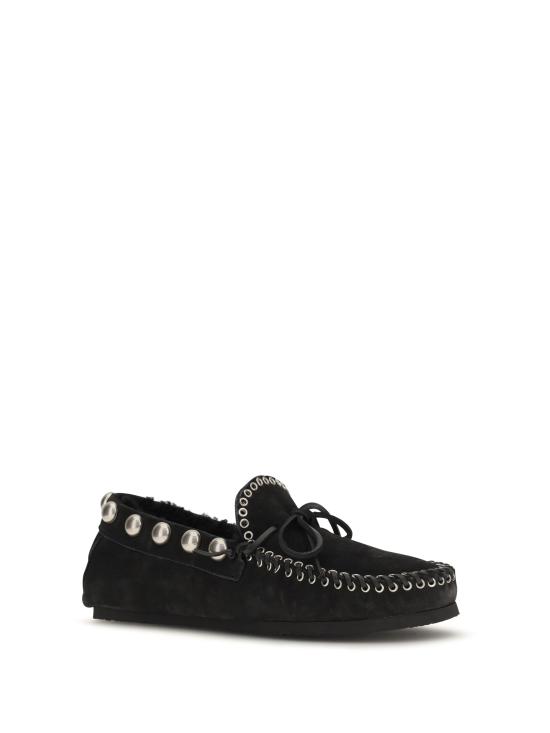 26FW 이자벨마랑 플랫 슈즈 MC0019FAB3A25S 02FK BLACK - ISABEL MARANT